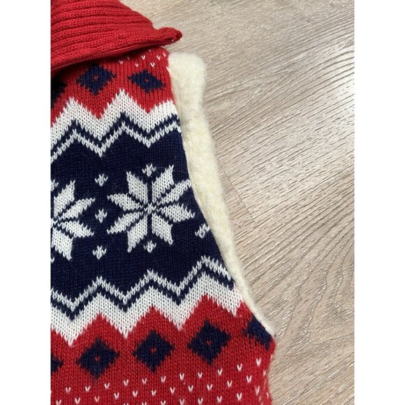 Vintage The Italian Mob Sweater Vest Top Womens Size Small Fair Isle - Picture 7 of 11